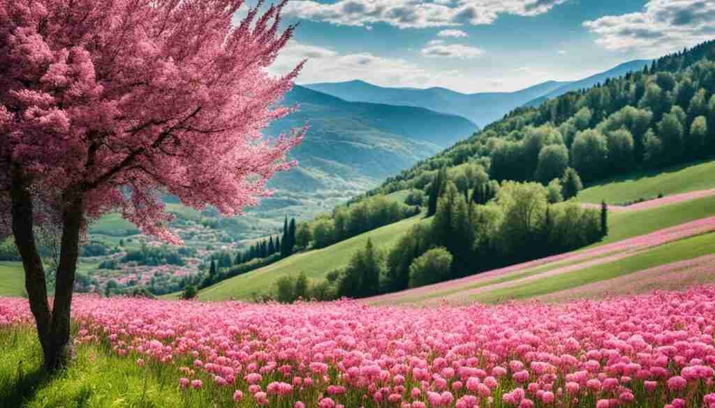 Popular Pink Flowers in Bosnia and Herzegovina