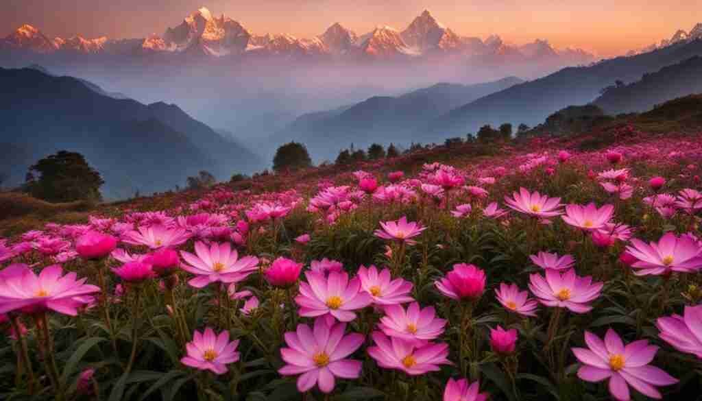 Popular Pink Flowers in Nepal