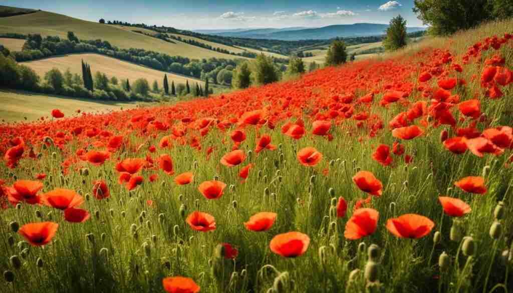 Popular Red Flowers in Serbia