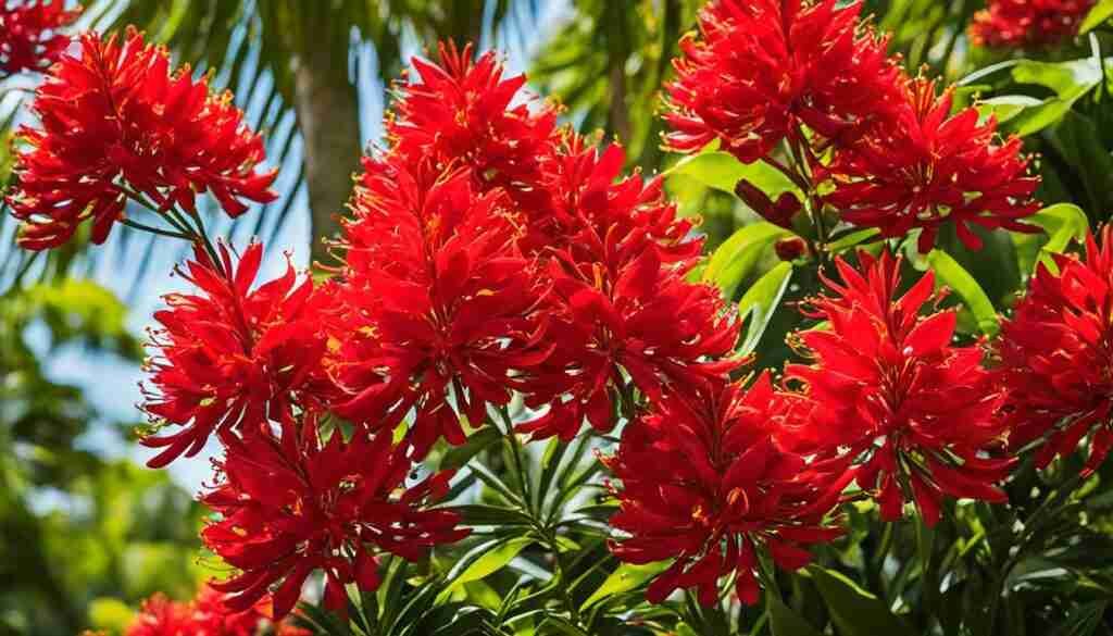 Popular Red Flowers in Solomon Islands