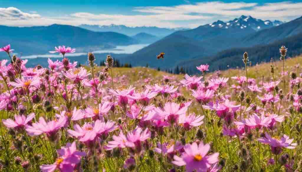 Popular pink flowers in Austria
