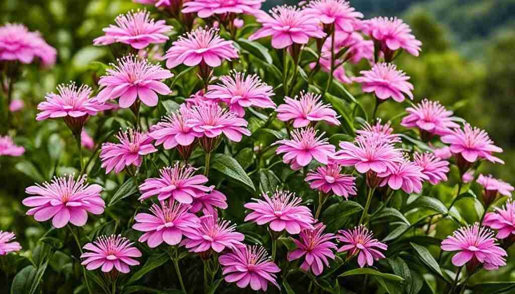 Popular pink flowers in Ecuador Popular pink flowers in Ecuador