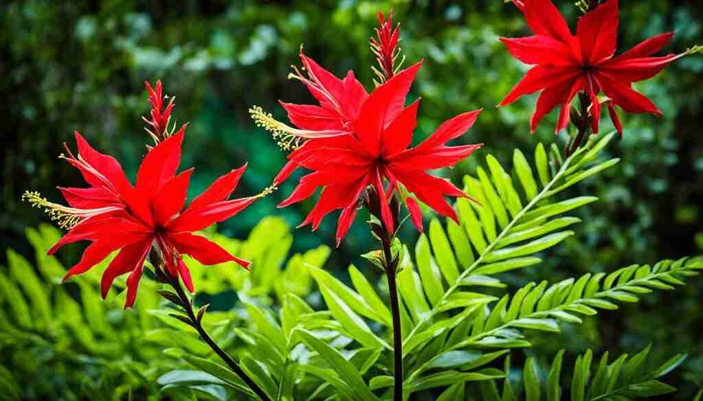 Popular red Flowers in Palau Popular red Flowers in Palau