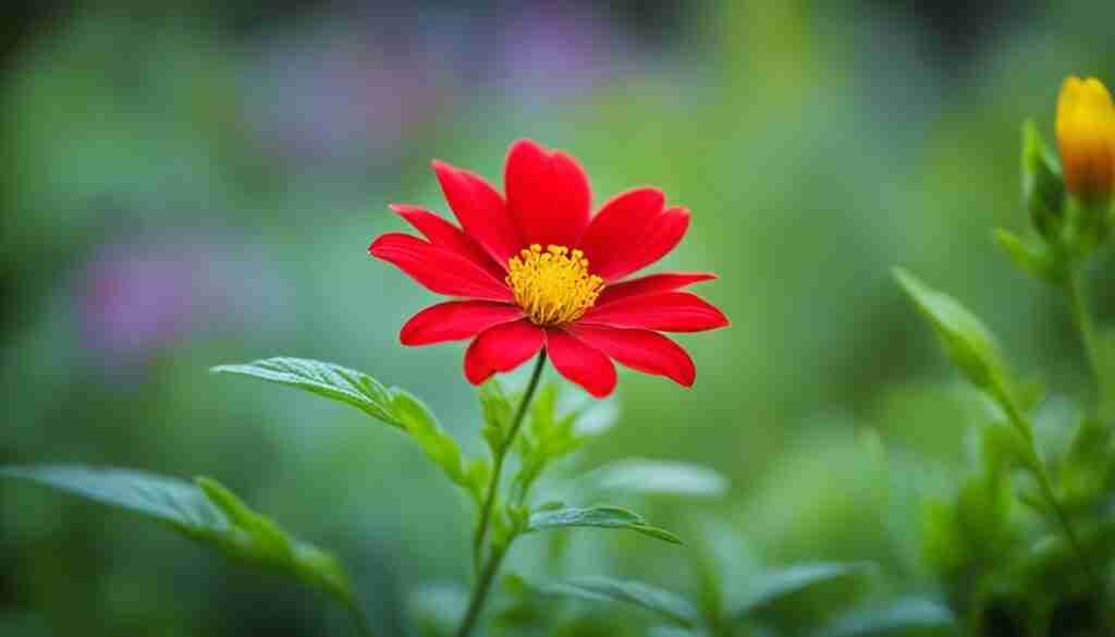 Popular red flowers in South Korea