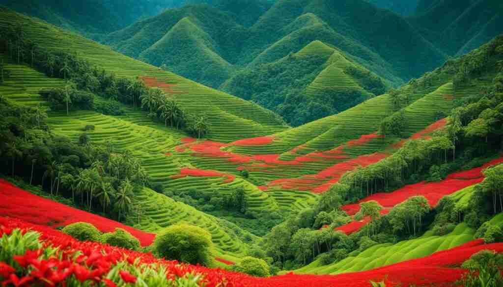 Popular red flowers in the Philippines