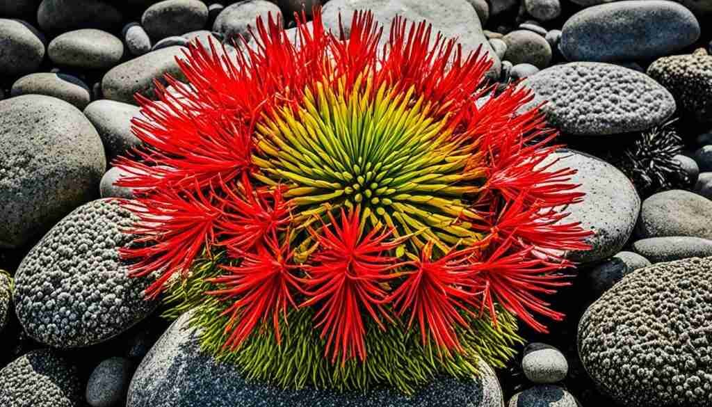 Red Flower Types in Nauru