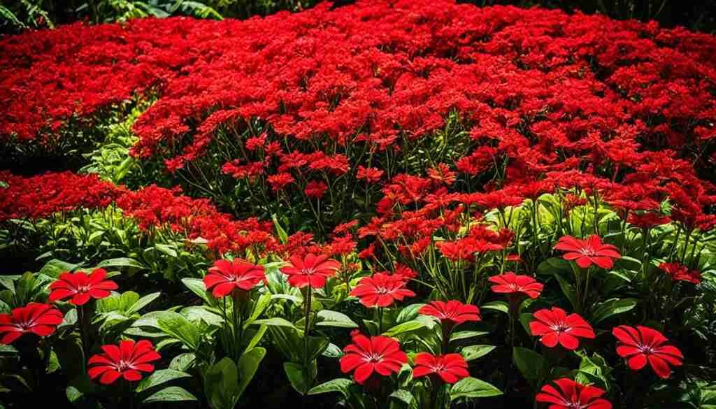 Red Flower Types in Palau Red Flower Types in Palau