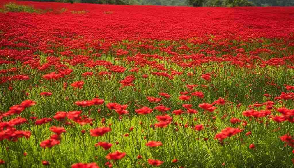 Red Flower Varieties