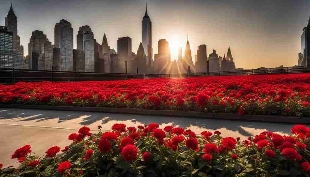 Red Flower Varieties in New York