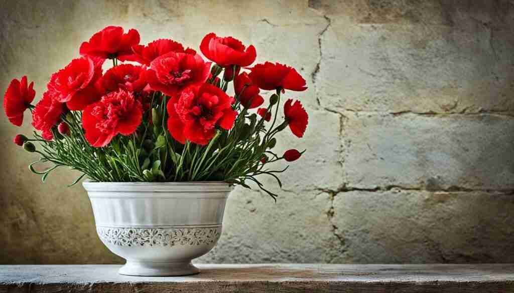 Red Flower Varieties in North Macedonia Red Flower Varieties in North Macedonia