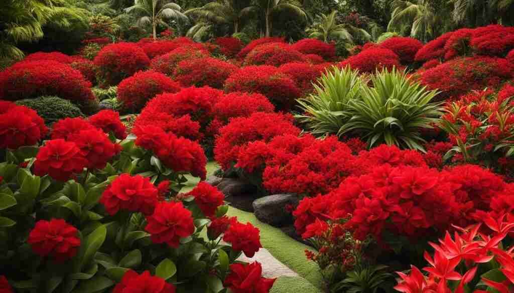 Red Flowers in Culture