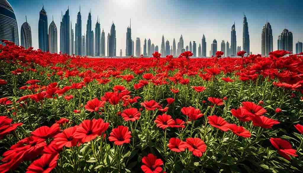 Red Flowers in Culture