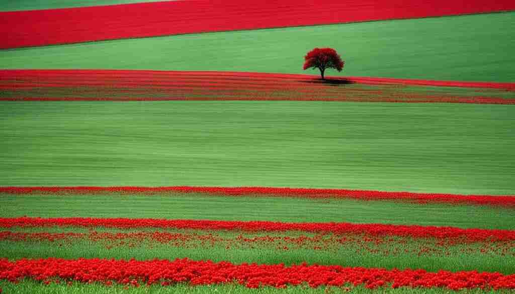 Red Flowers in Culture