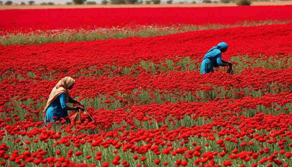 Red Flowers in Culture