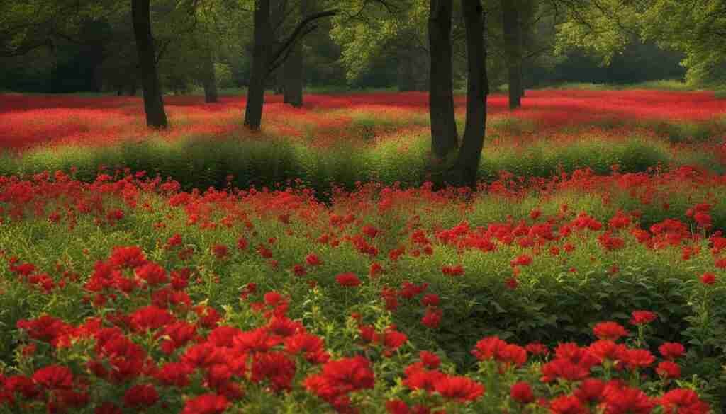 Red Flowers in Culture Red Flowers in Culture