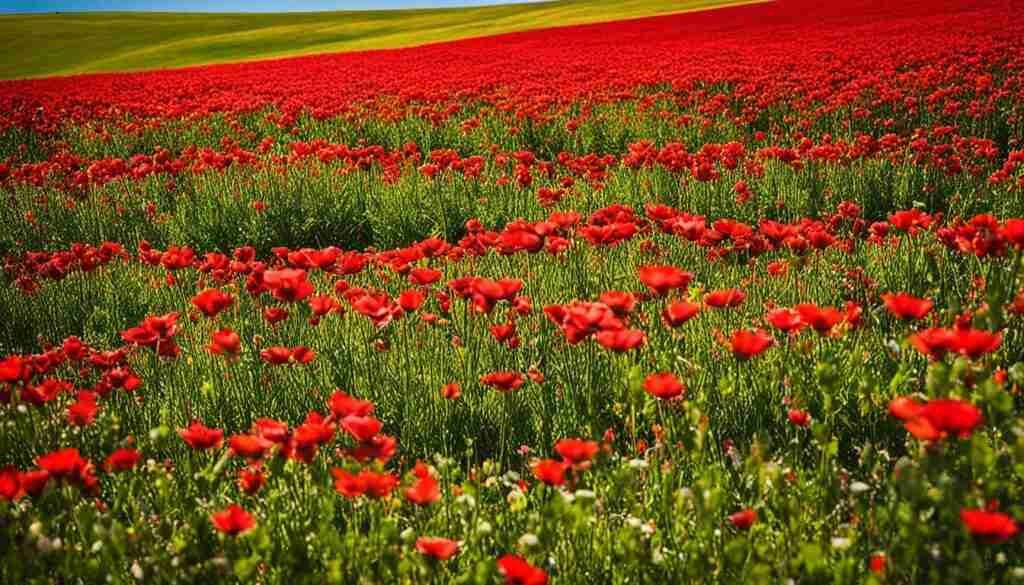 Red Flowers in Culture Red Flowers in Culture