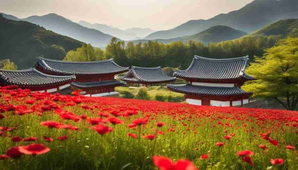 Red Flowers in Korean Culture