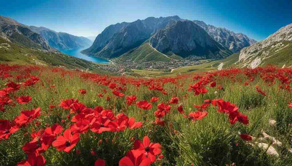 Red Flowers in Montenegrin Culture
