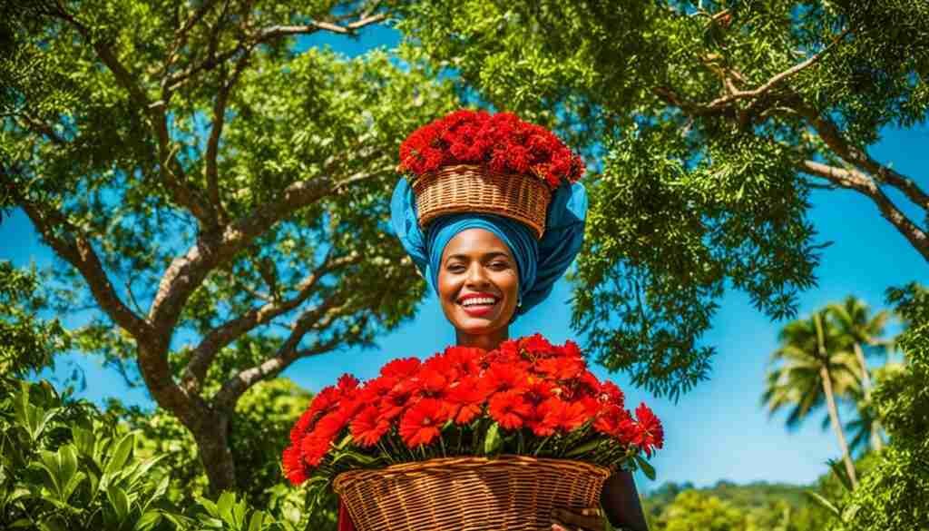 Red Flowers in Mozambican Culture Red Flowers in Mozambican Culture