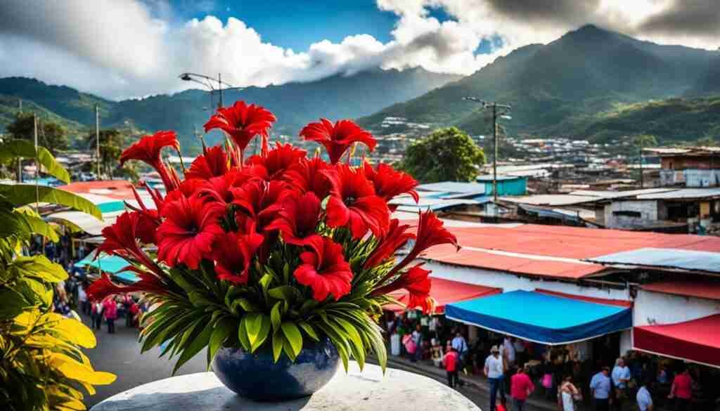 Red Flowers in Panamanian Culture