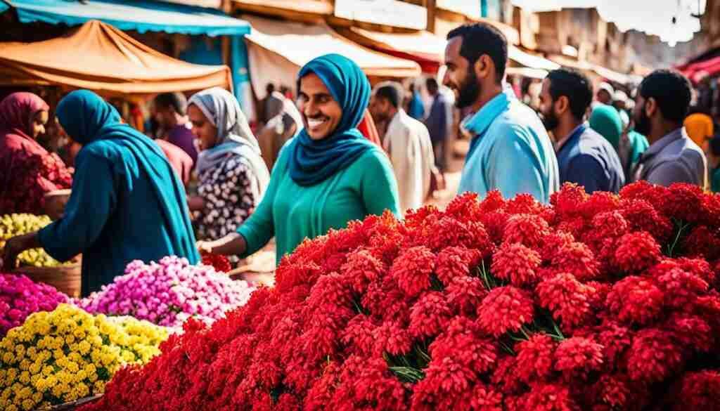 Red Flowers in Somali Culture