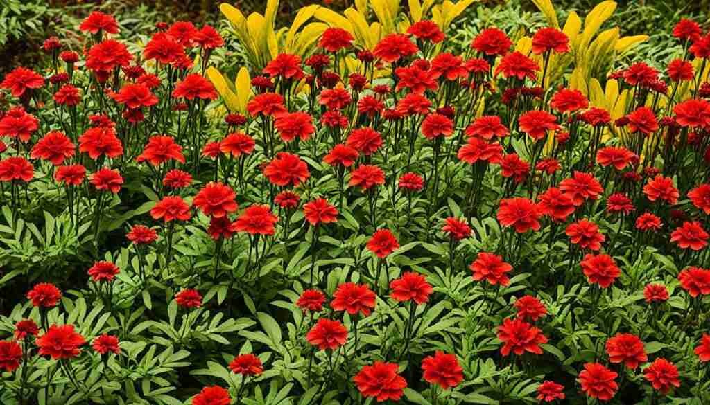 Red Flowers in Zimbabwe