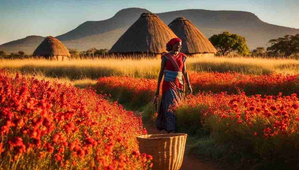Red Flowers in Zimbabwean Culture
