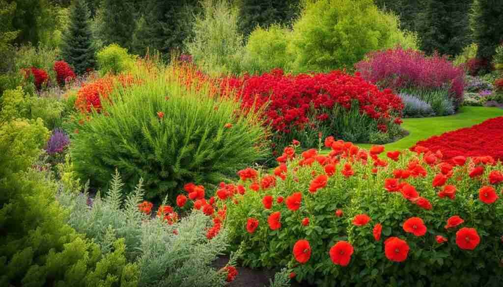 Red flowers for Idaho gardens