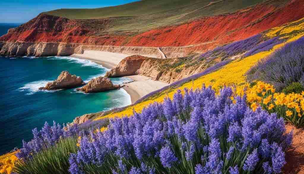 Sea Daffodil and Sea Lavender Sea Daffodil and Sea Lavender