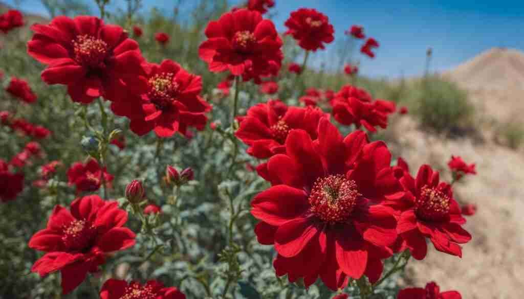 Shades of red flowers Shades of red flowers