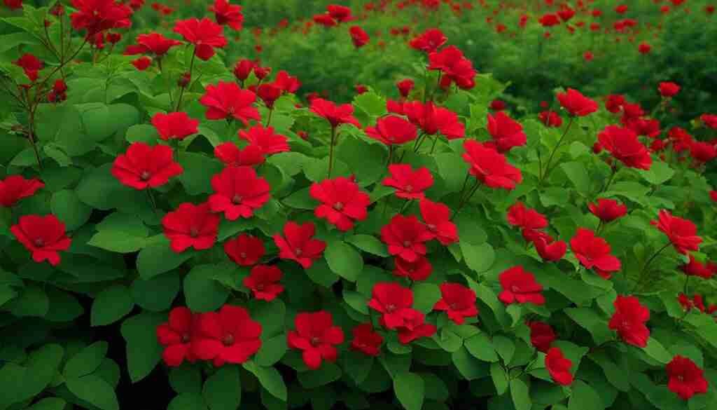 Wild Red Flower in Minnesota