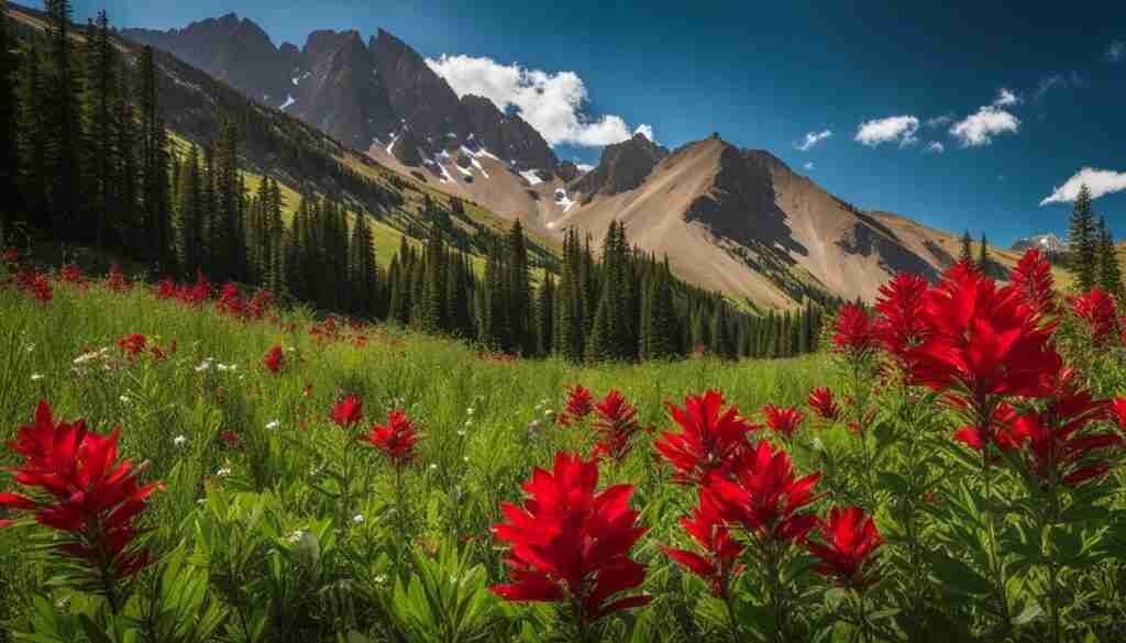 native red flowers in Colorado native red flowers in Colorado