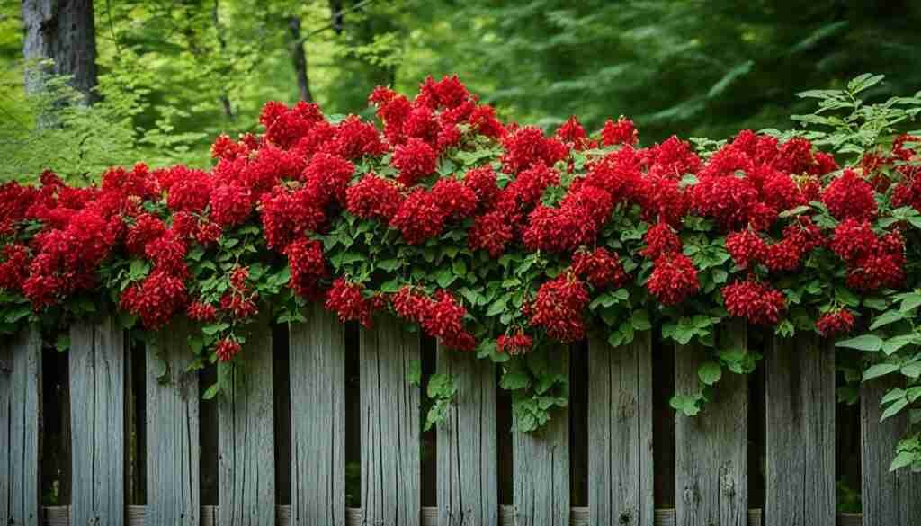 popular red flowers in Vermont