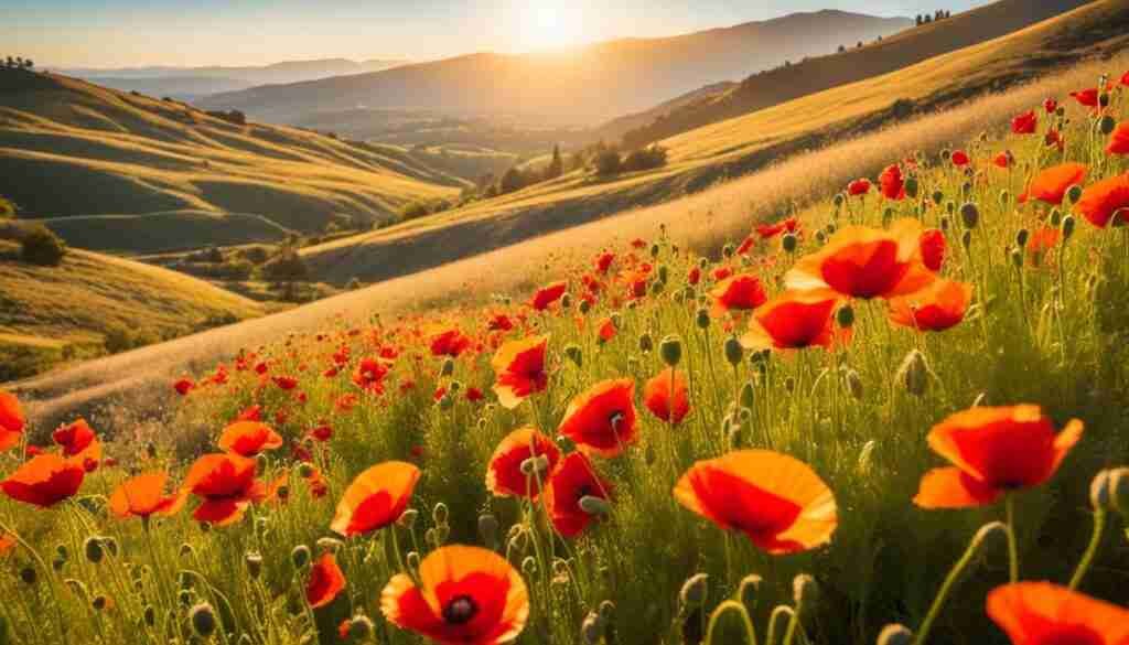 red flower varieties Portugal