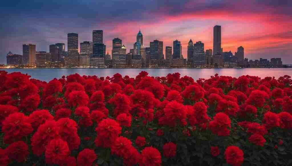 red flowers in culture
