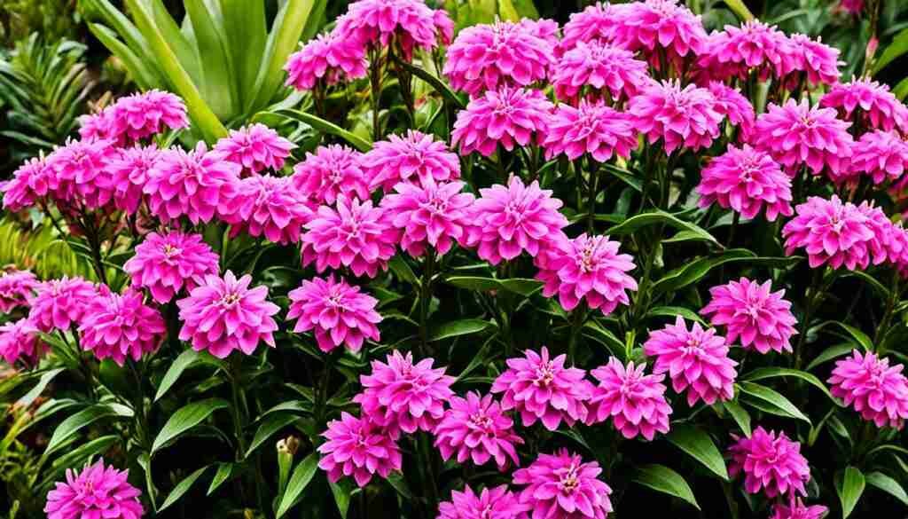 vibrant pink flowers Cabo Verde