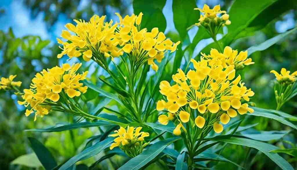 Central African Republic Native Yellow Flowers