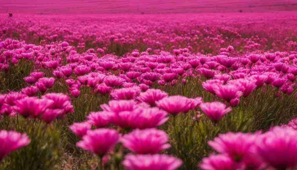 Different Shades of Pink Floral Blooms