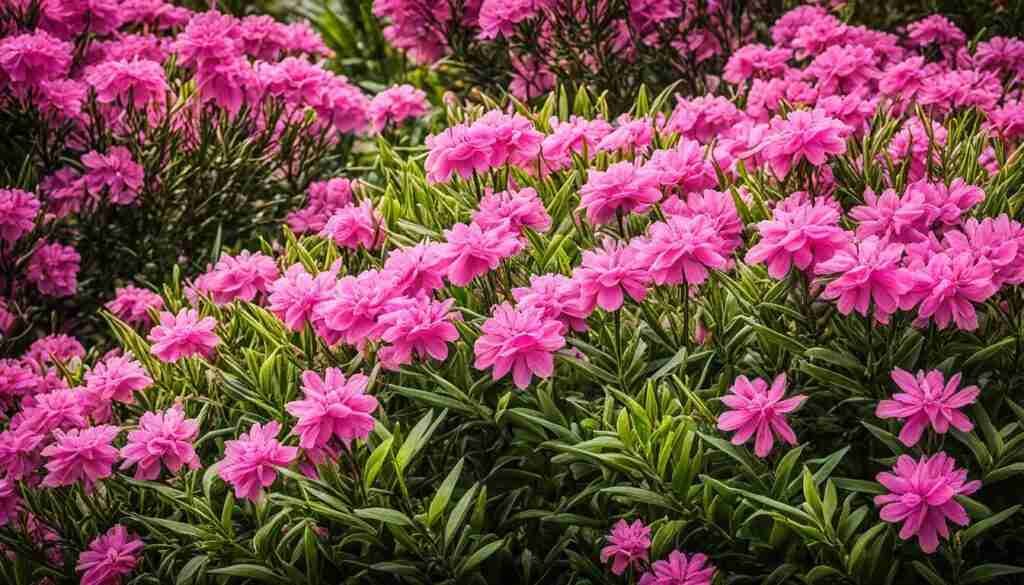 Different Shades of Pink Floral Blooms