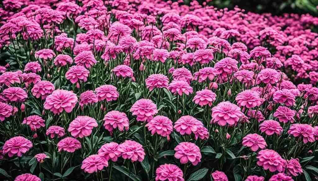 Different Shades of Pink Floral Blooms
