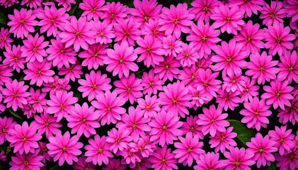 Different Shades of Pink Floral Blooms