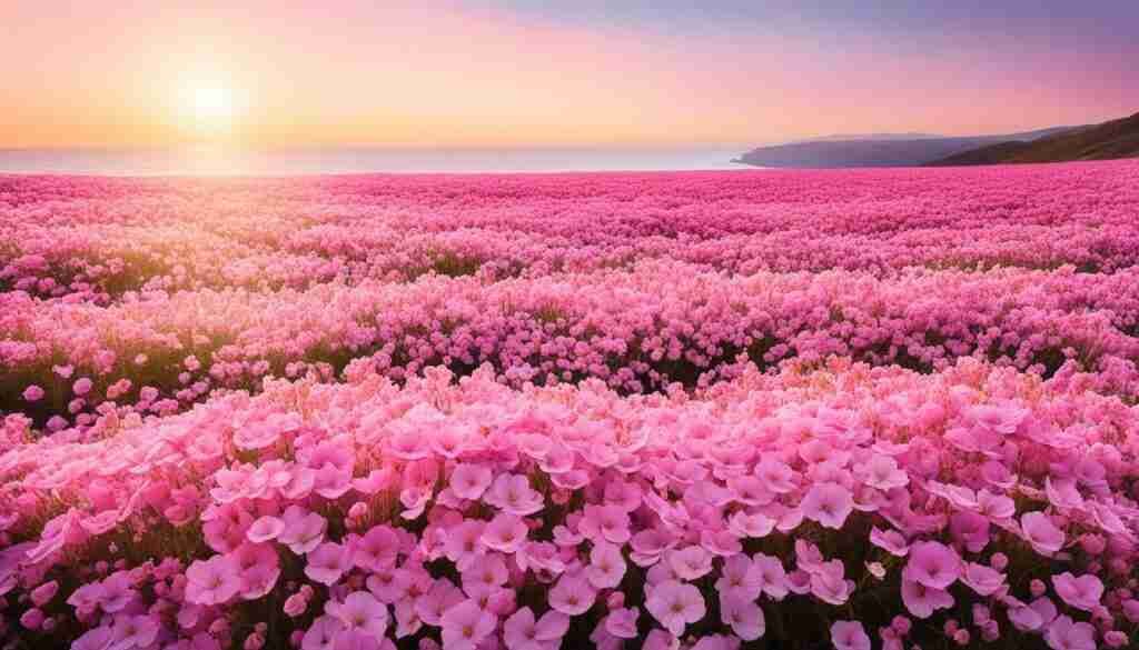 Different Shades of Pink Floral Blooms