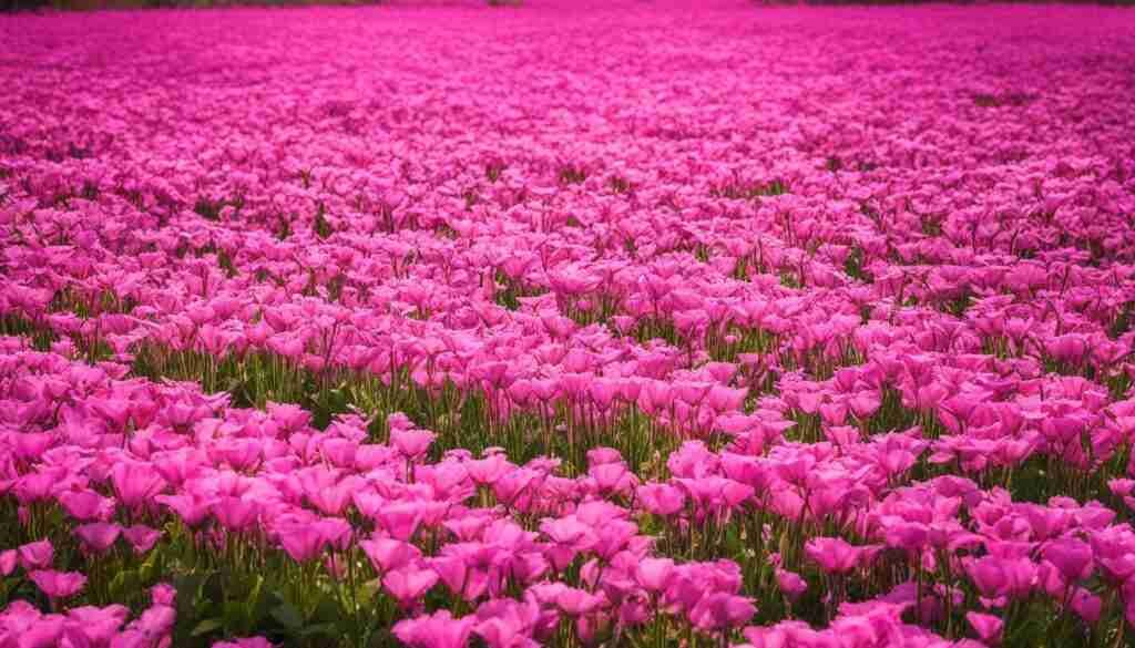 Different Shades of Pink Floral Blooms