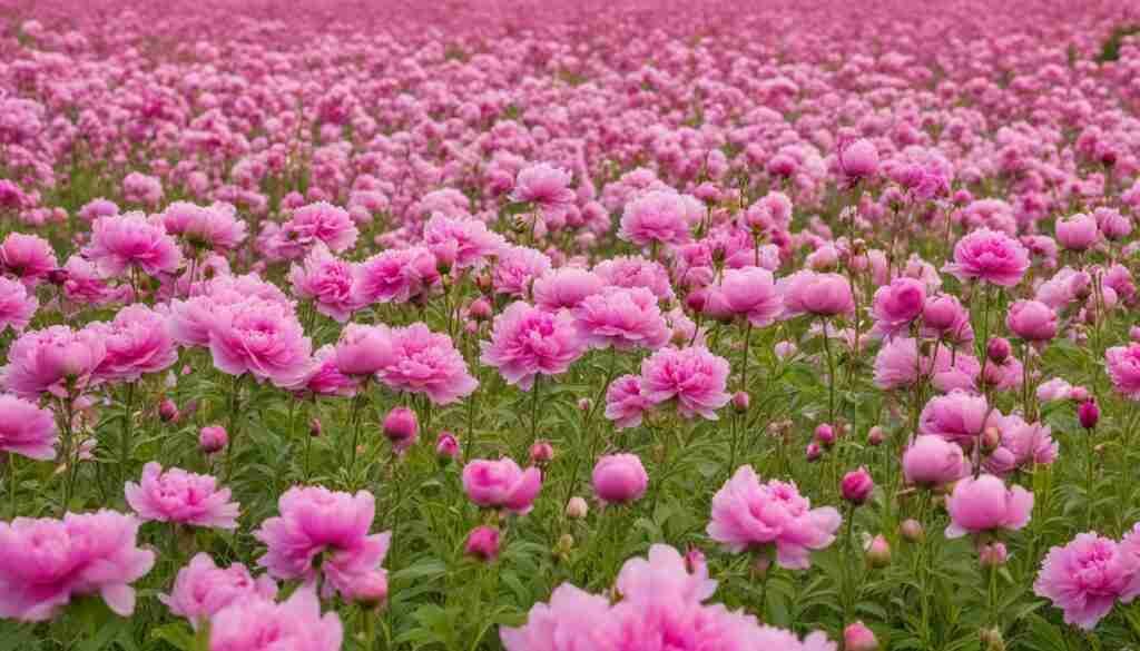 Different Shades of Pink Floral Blooms