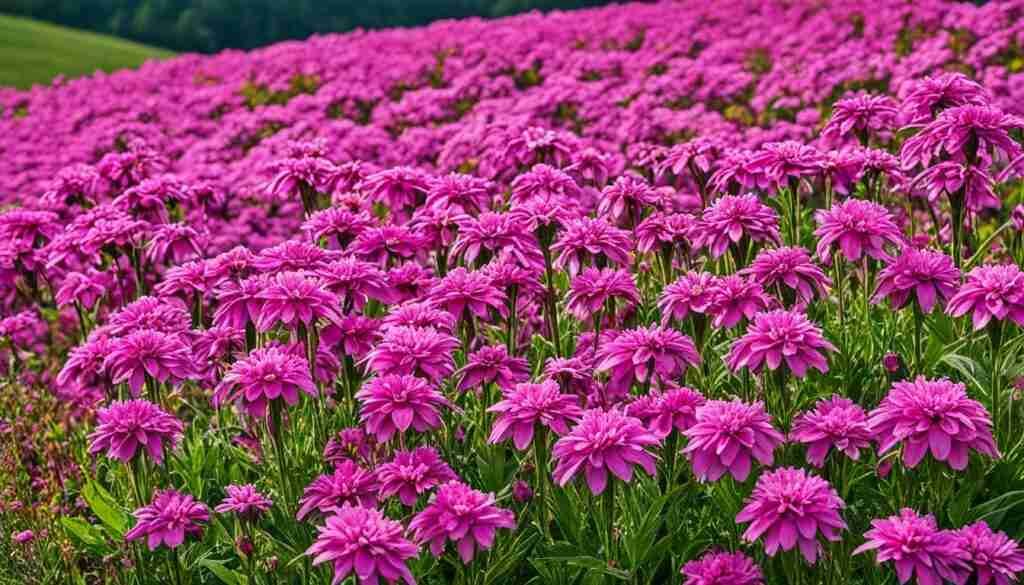 Different Shades of Pink Floral Blooms
