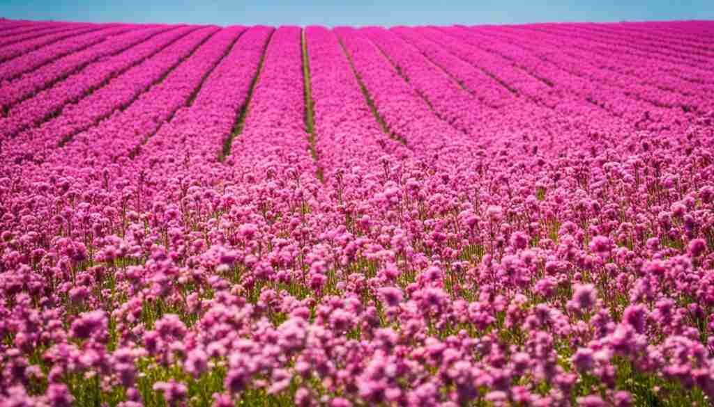 Different Shades of Pink Floral Blooms