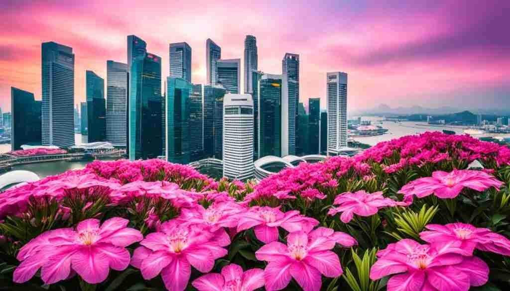 Different Shades of Pink Floral Blooms