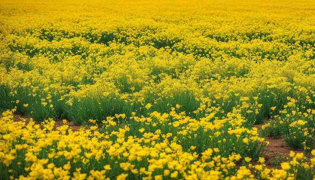 Different Shades of Yellow Floral Blooms