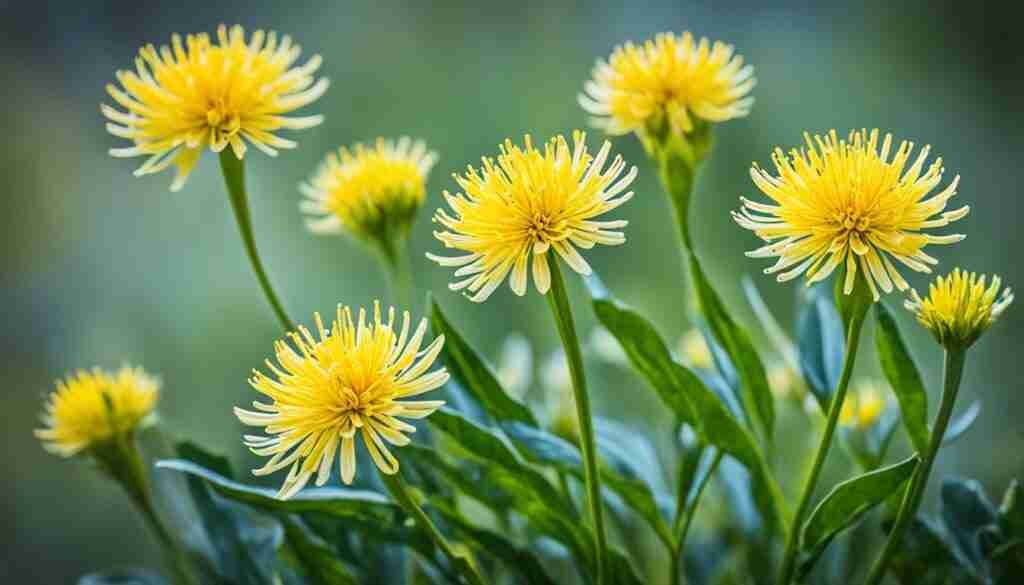Different Shades of Yellow Floral Blooms
