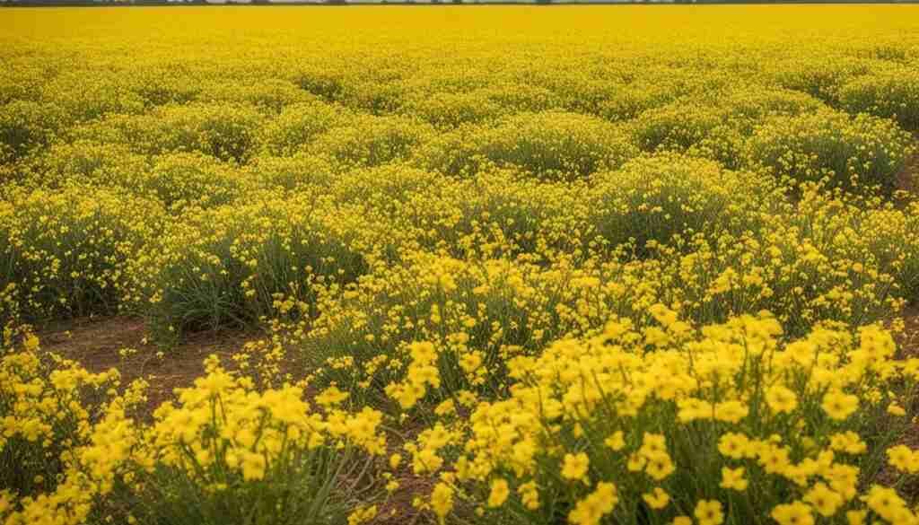 Different Shades of Yellow Floral Blooms